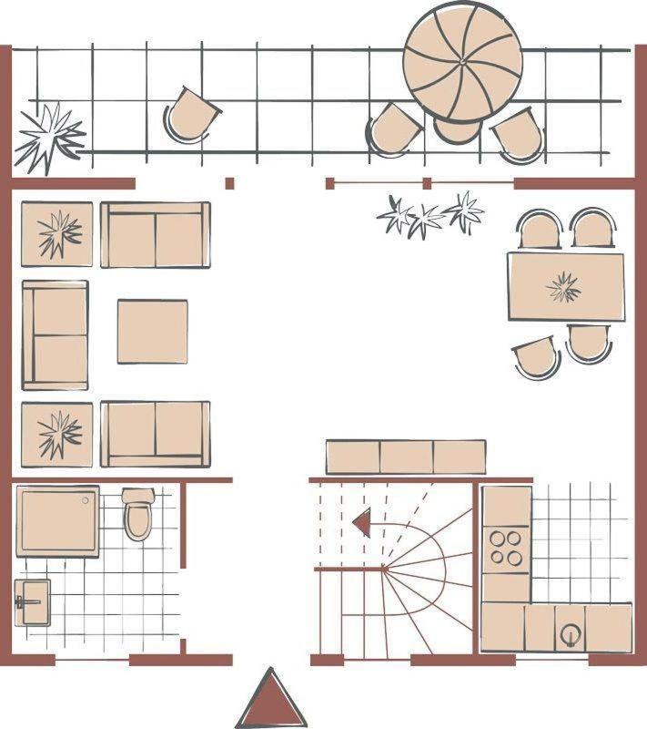 فيلا Am-Hohen-Ufer-Reetdach-Haus-Ocean-Breeze-136 Großenbrode المظهر الخارجي الصورة